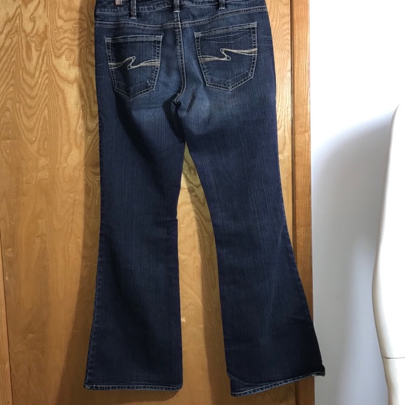 Silver AIKO Jeans - Picture 4 of 9